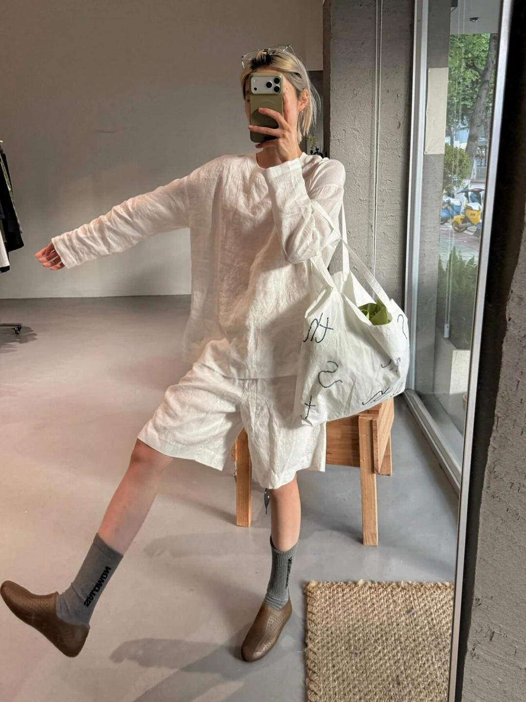 

Women's Casual Cotton Linen Set Summer 2026 New Style Breathable Comfortable Linen T-shirt Shorts Two-piece Set Loose Fit