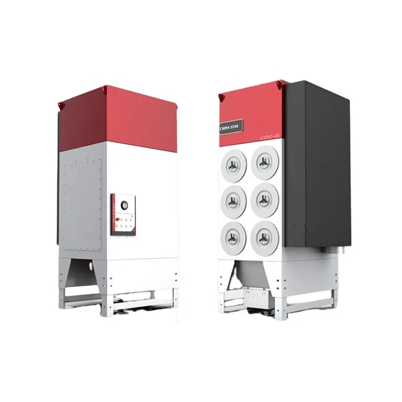 New HUAXIA STAR Industrial Central Dust Collector with Low Noise Auto Pulse Jet Cleaning System