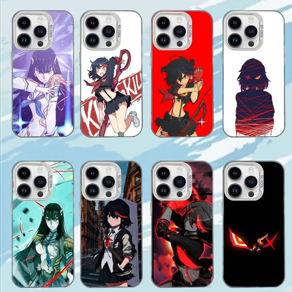 

Anime K-KILL la KILL-L Phone Case For iPhone 17,16,15,14,13,12,11,Mini,Pro,MAX Matte Shockproof Phone Case