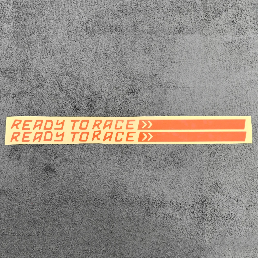 2 Stück READY TO RACE Aufkleber für KTM Duke 125 390 Exc Zubehör 1290 Super Adventure 790 890 S 990 250 1190 Rc 200 300 Sticker