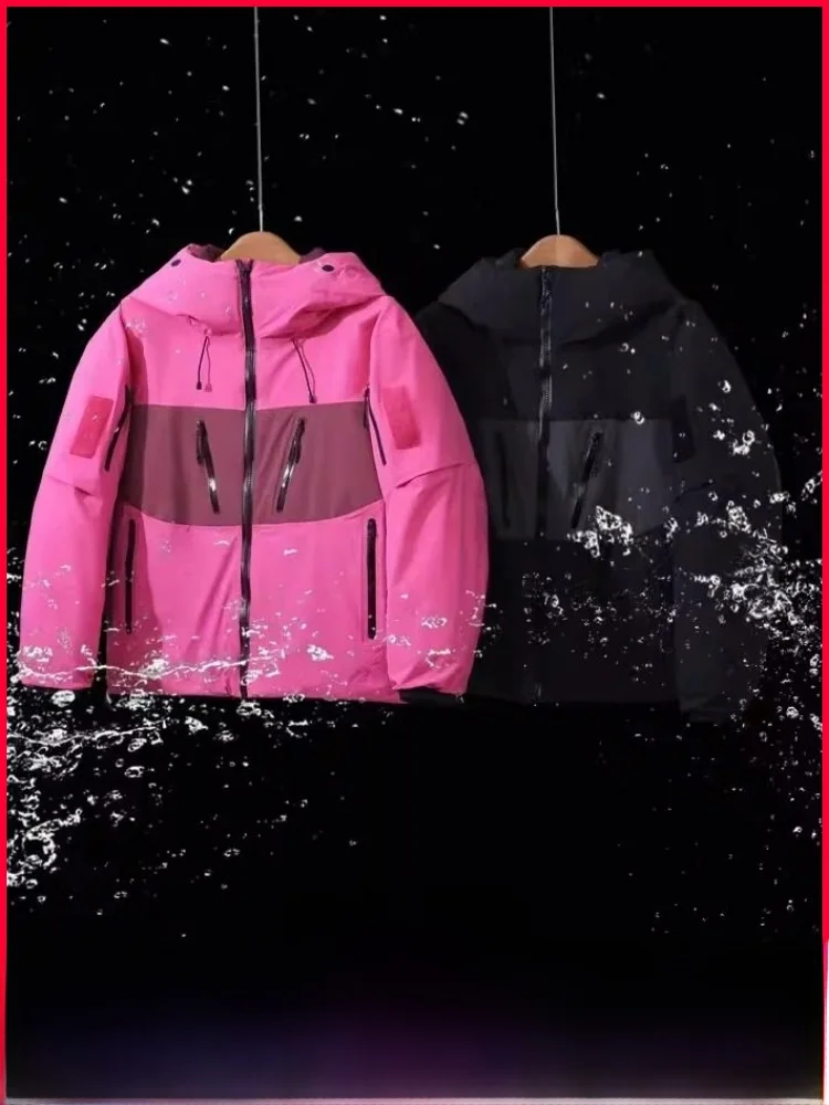 

Утепленная куртка для активного отдыха на природе, ветрозащитная, водоотталкивающая, с флисовой подкладкой, на молнии, с капюшоном, для пар