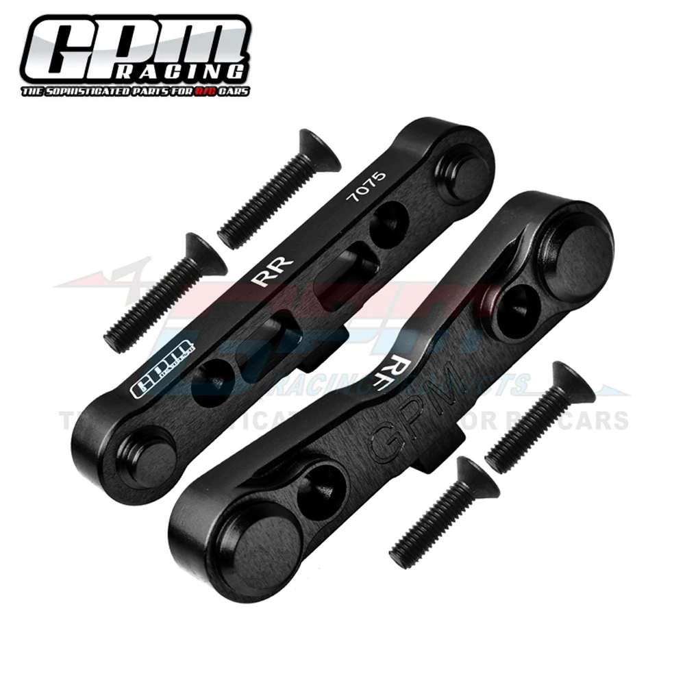 

GPM для ARRMA 1/7 FIRETEAM INFRACTION BIG ROCK 1/8 Kraton Outcast 6S Металлическое крепление заднего нижнего рычага подвески Фиксированный блок AR 330379