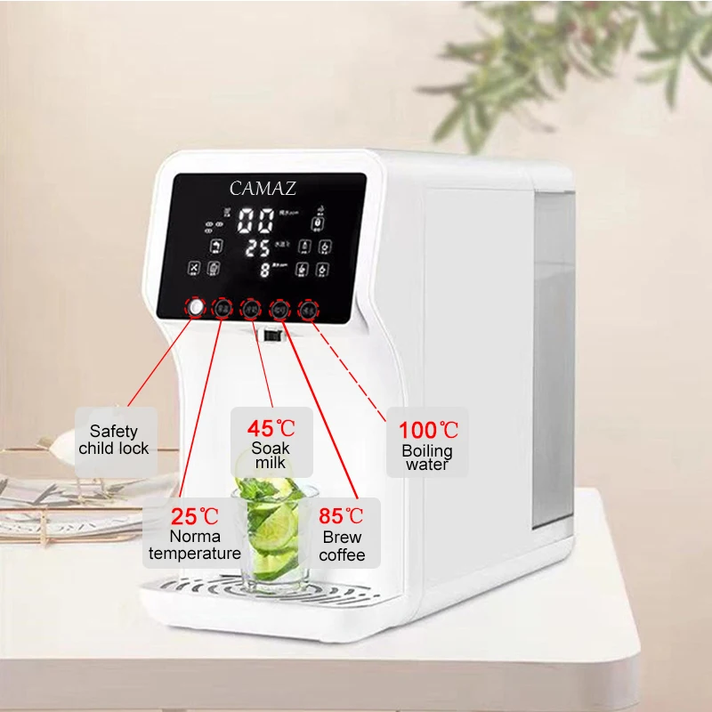 Smart 600G Hydrogen Rich Water Dispenser, 1000+ppb RO Filter, Automatic Household Purifier, Pure Drinking System