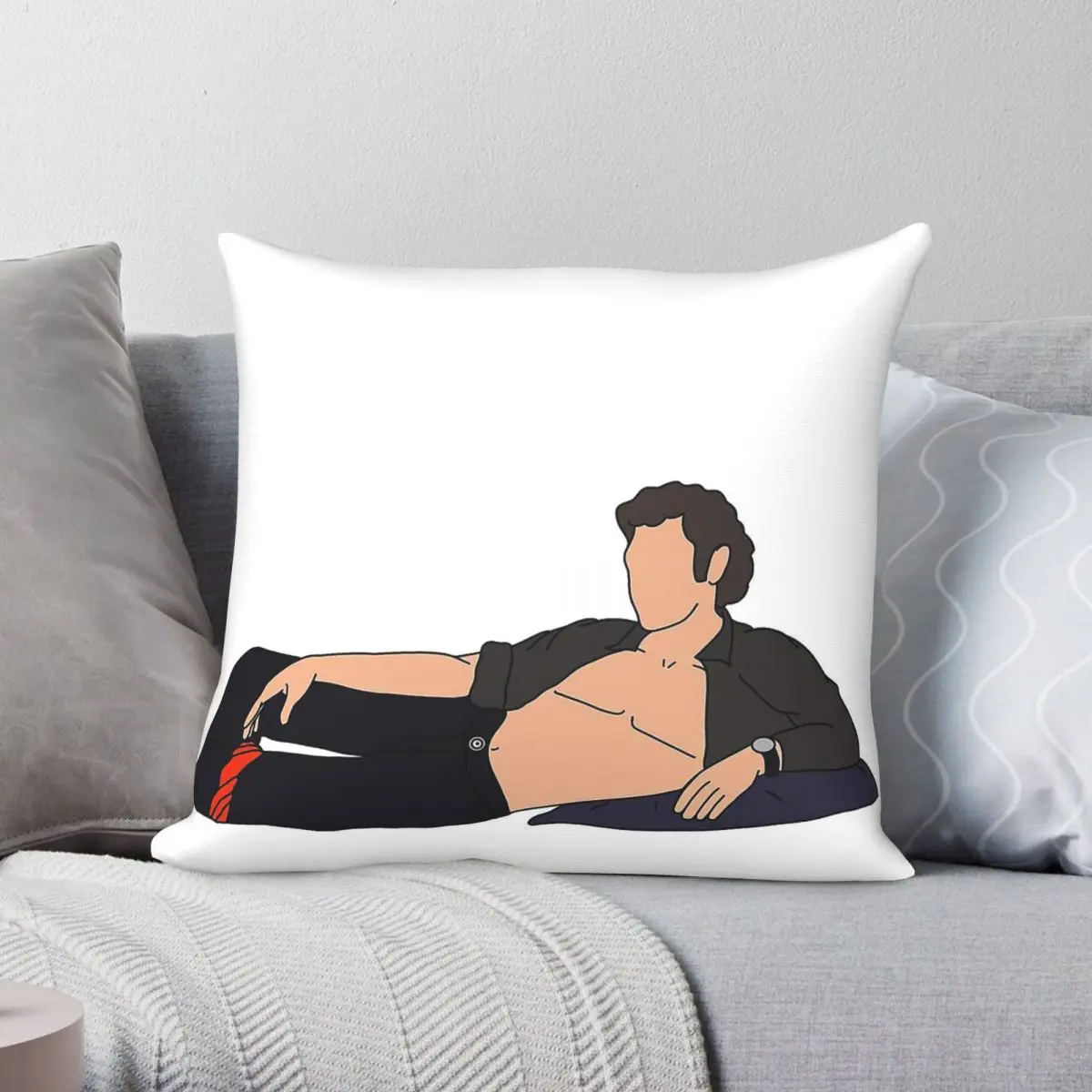 Jeff Goldblum Life Finds A Way Square Pillowcase Polyester Linen Velvet Pattern Decorative Pillow Case Sofa Cushion Cover 18