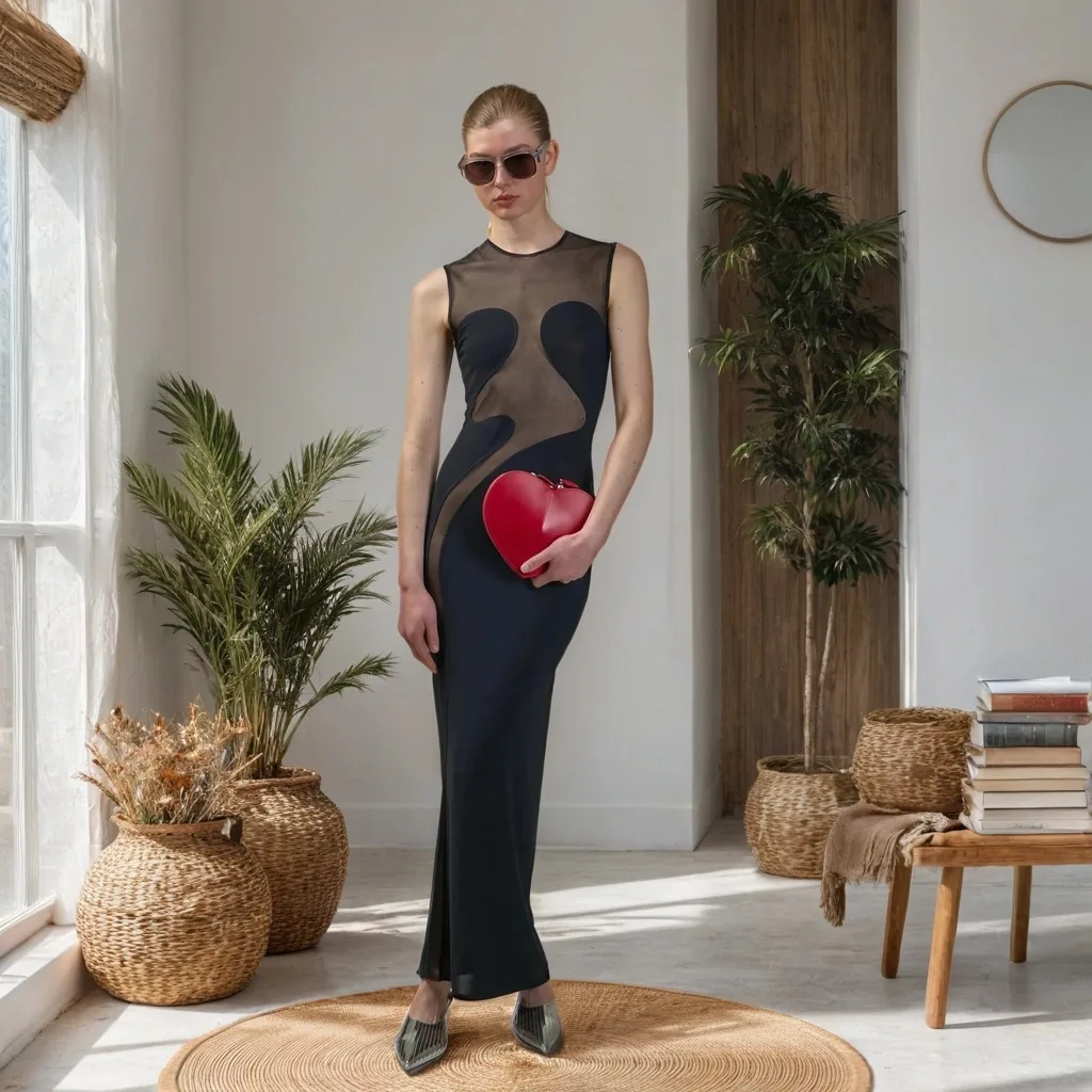 Mulheres elegante curva abraçando bandagem malha maxi vestido sexy emagrecimento sem mangas boate cocktail vestido de festa