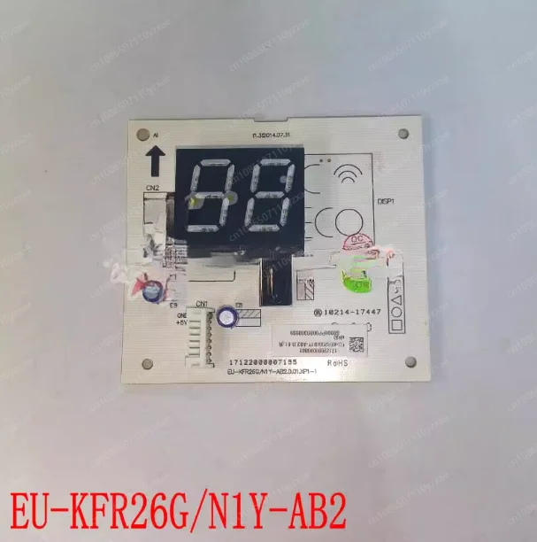 

New receiver display board 17122000a23209, kfr26g/n1y-ab9 17122000046433 eu-kfr26gn1y-ab2