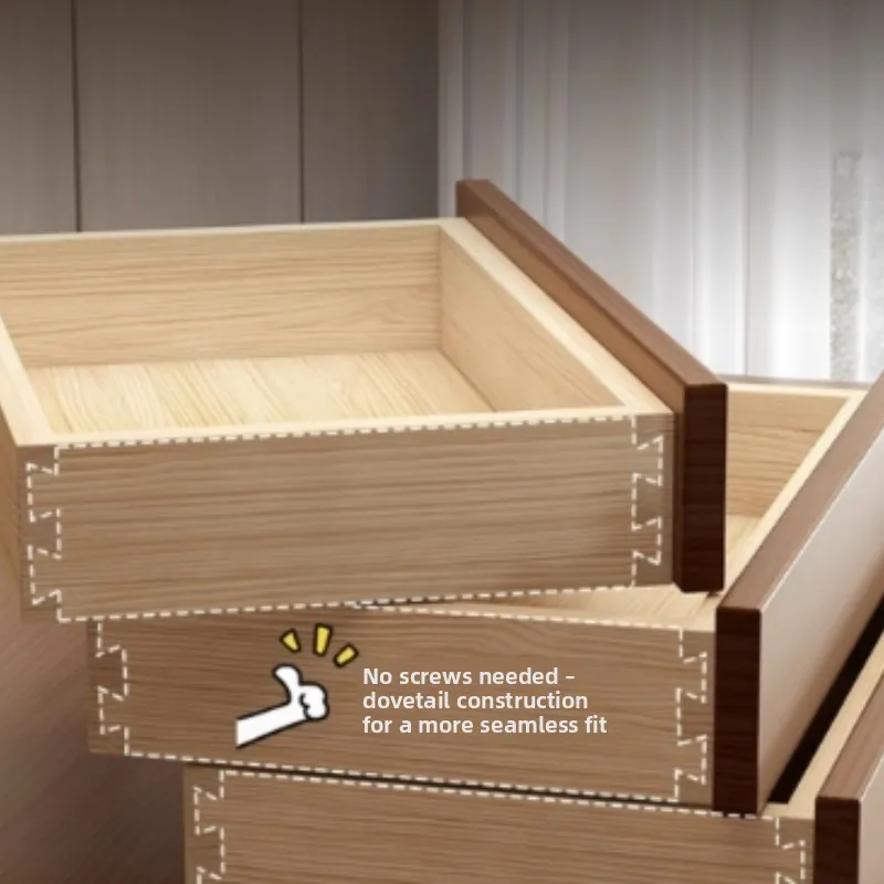 Tiroir de bureau en bois massif, organisateur coulissant, boîte de rangement cachée sous le bureau, rangement divers pour Documents
