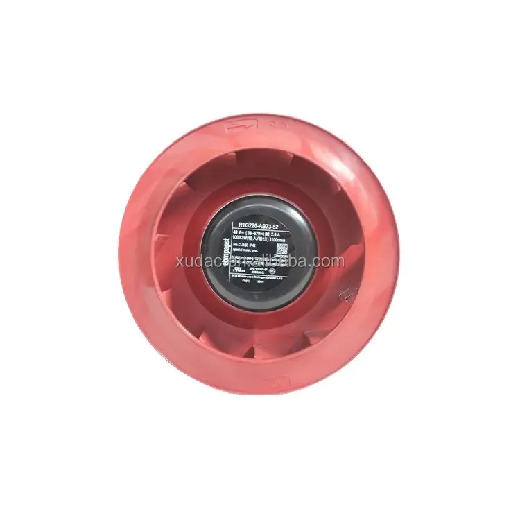 Золотой продавец R1G220-AB73-52 Оригинальный 220 мм 48 В 100 Вт вентилятор Ffu EC обратный центробежный вентилятор