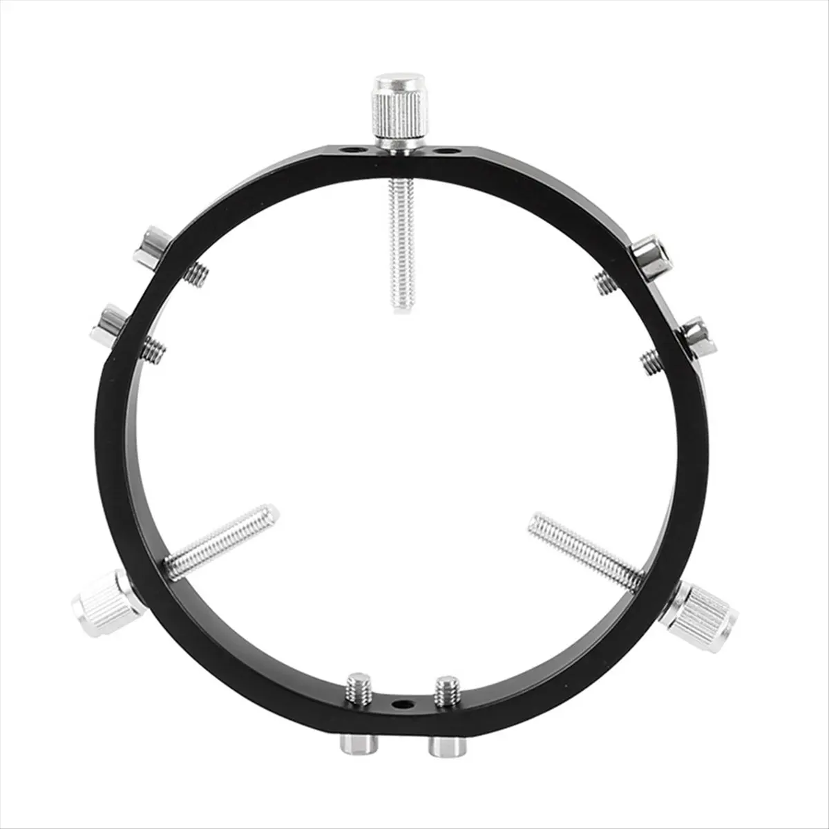 

Star Finder Mount 3-Point Astrophotography Guide Locking Rings for Telescope Mount Finder Pointer 130mm Black-BCBW