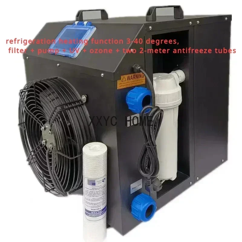 Customized 1HP 1.5HP 2HP Recirculating Ice Bath System Cooled Water Chiller with Filter Ilter  Pump UV Ozone