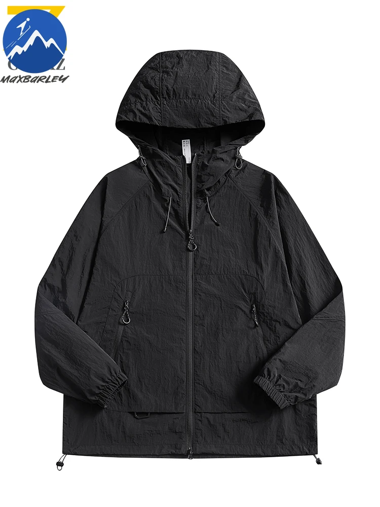 Maxbarley Sun Protection Jacket Men Women Brand Fashion Lightweight Comfortable UV Coat Casual Riding Fishing Skin Windbreaker