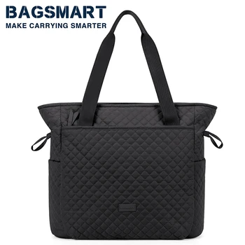 25L Grote Zakken Voor Reizen Vrouwen Tassen Bagsmart Top Handvat Handtassen Licht Overnight Schoudertas Voor Werk School Reizen