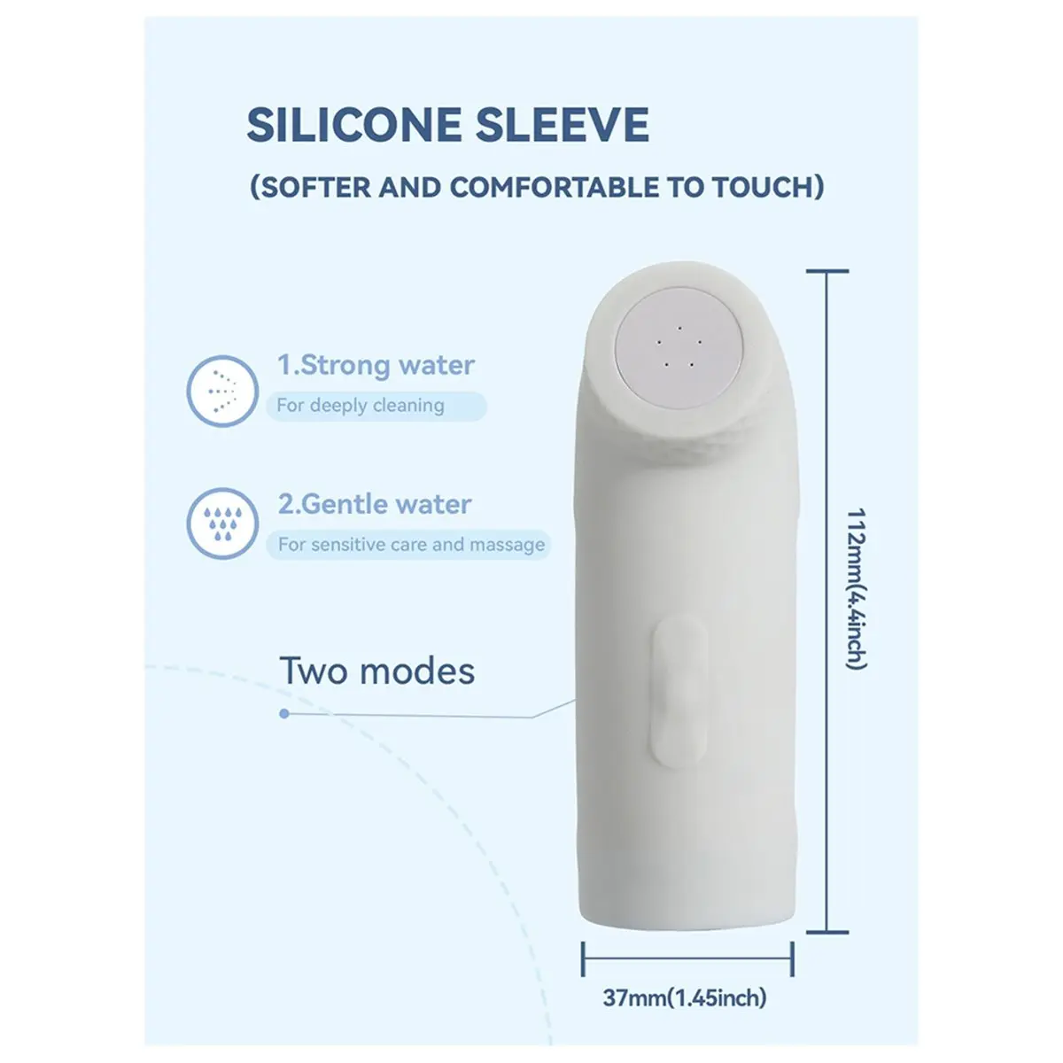 (AD11] Electric Bidet Sprayer for Travel and Personal Hygiene with Large Capacity Bottle