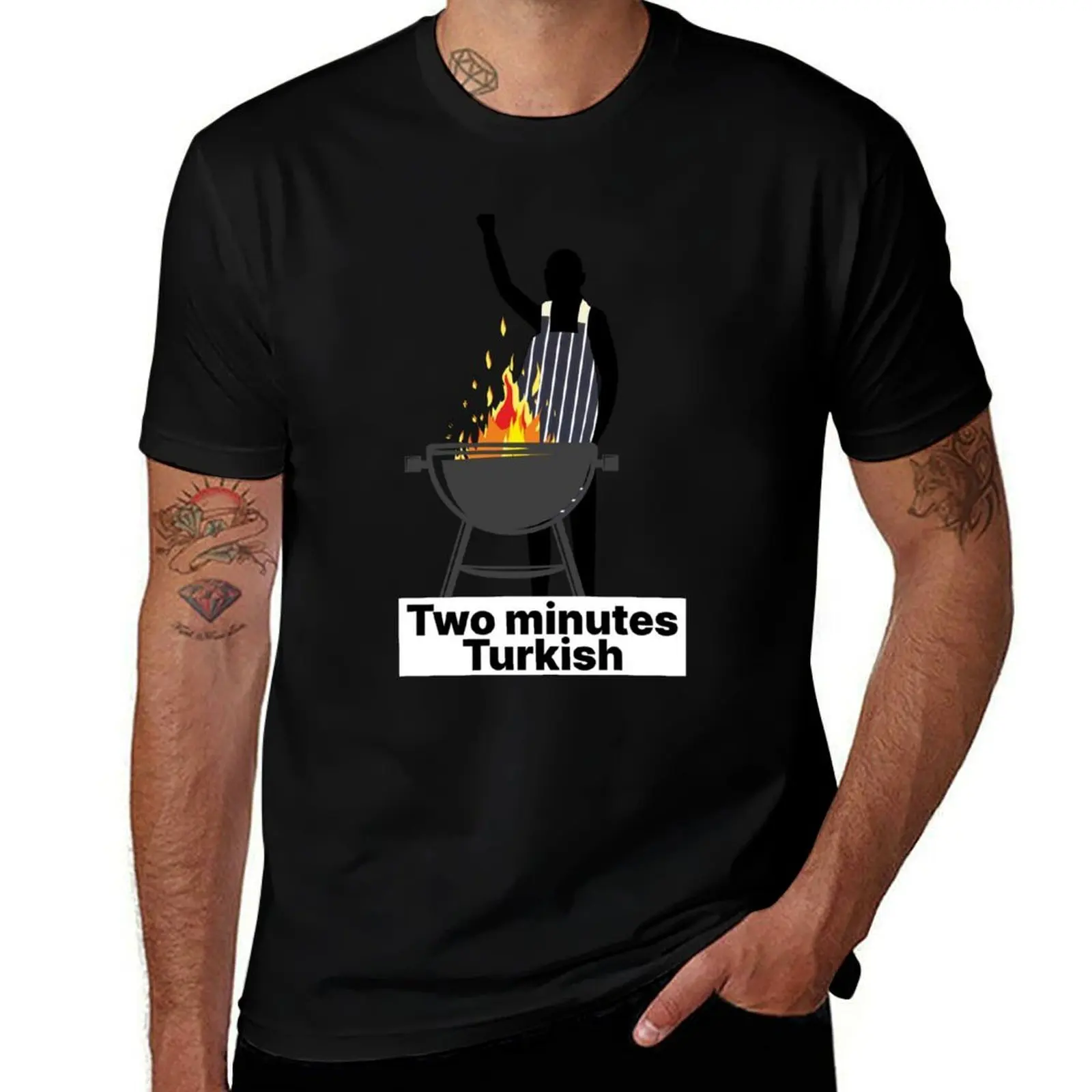 

Two minutes Turkish snatch reference T-Shirt t shirts for man graphic tees man t shirt luxury T-shirt