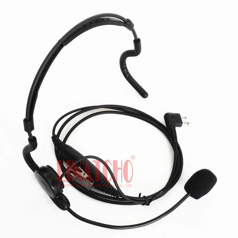 

Professional Neckband Put to Talk Microphone Military Headset for GP308 GP350 GP2000 Walkie Talkie