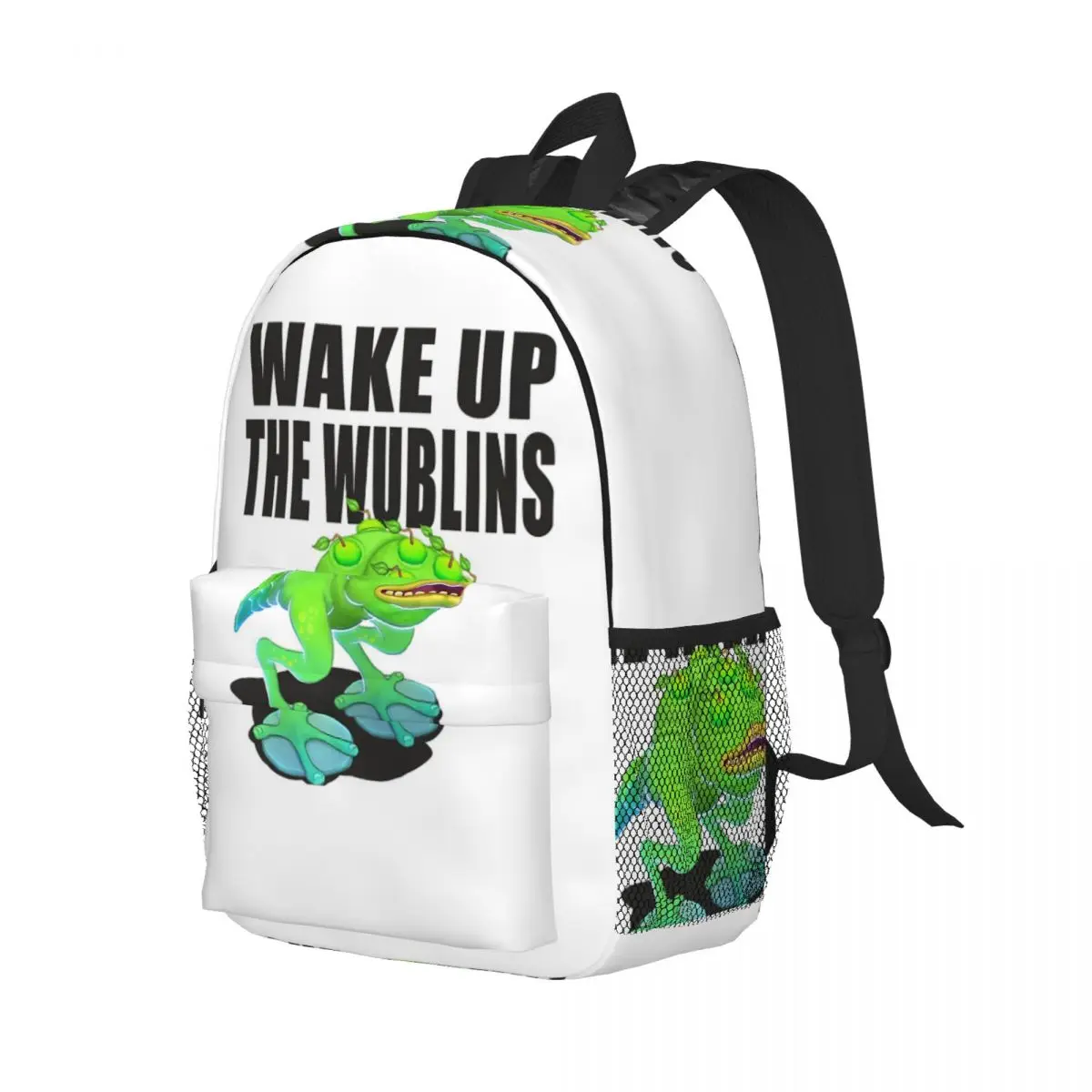 

My Singing Monster,My Singing Monsters Backpack Student Boys Girls BookBag School Bag Computer Shoulder Bags for Men Women