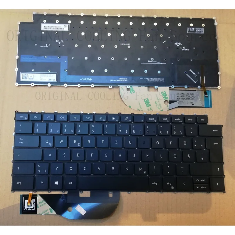 R+  Keyboard FOR Dell XPS 15 9500 9510 9700 9710 lighting backlit keyboard