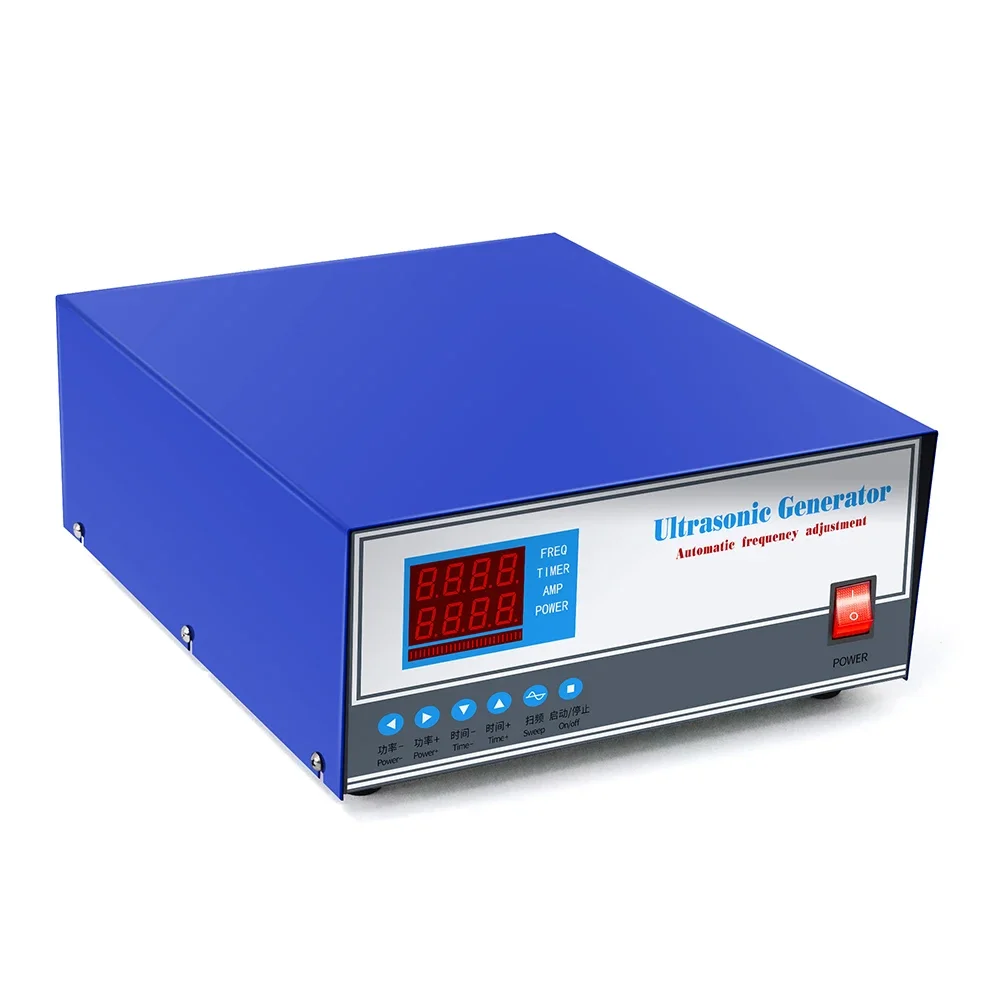 CHY Ultrasonic Generator for Industrial Cleaning Machine and Dishwasher, High Power Generator, 28KHz, 40KHz, 120KHz, 3000W 110V