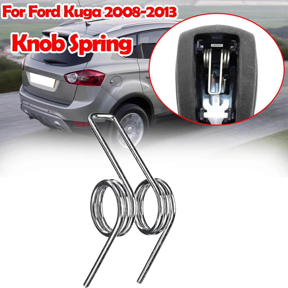 Automatic Gear Shift Lever Knob Spring Suspended Repair Kit Replacement Parts Car Accessories For Ford Kuga 2008 2009 2010-2013