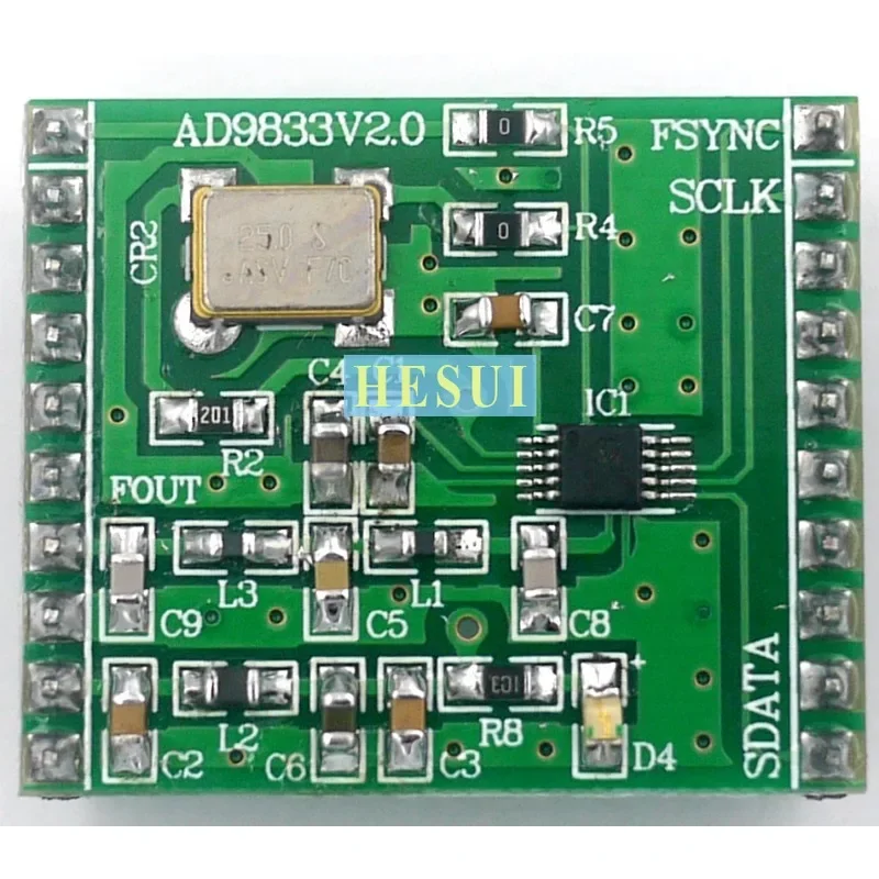 Módulo AD9833 DDS fuente de señal generador de señal onda triangular onda cuadrada filtro de banda de onda sinusoidal