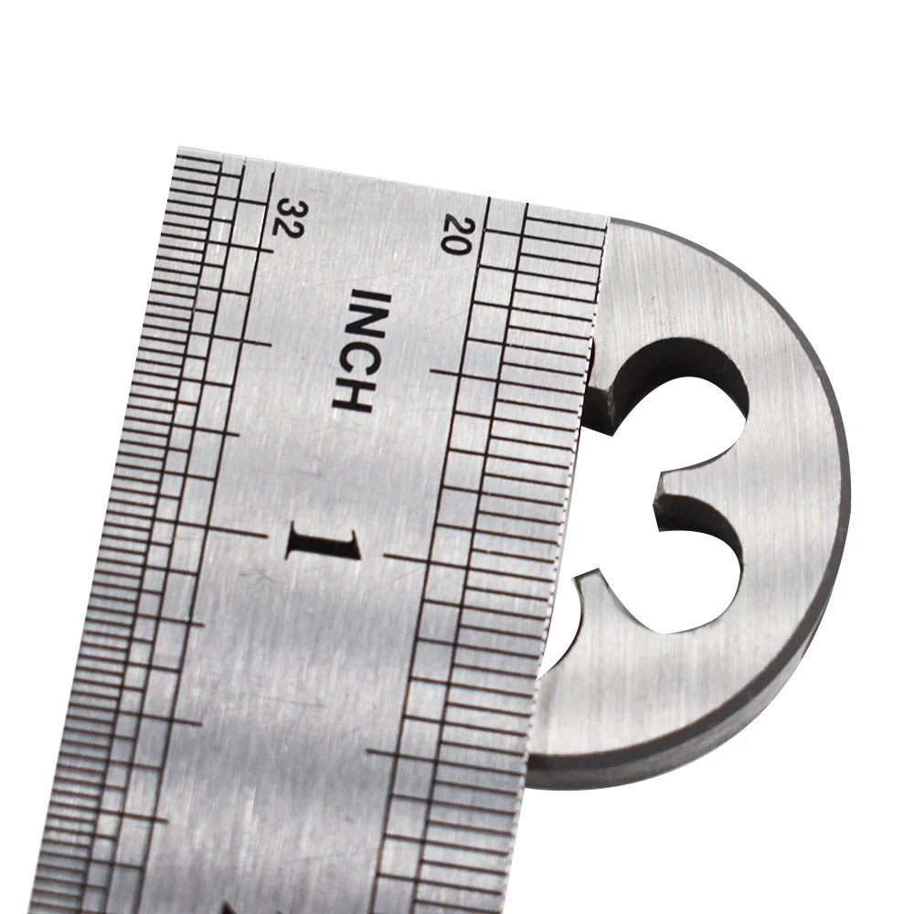 1/2in-28 HSS Tap and Die Set 1/2 x 28 Machine Thread Tap and Round Thread Die Right Hand 22LR 223 5.56 9mm