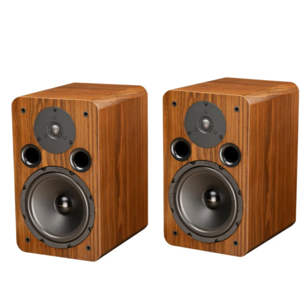 

AJ-0811 HiVi 8-Inch 2-Way Passive Bookshelf Speakers, Hi-Fi Audiophile High-Fidelity Front Speakers for Home Audio System