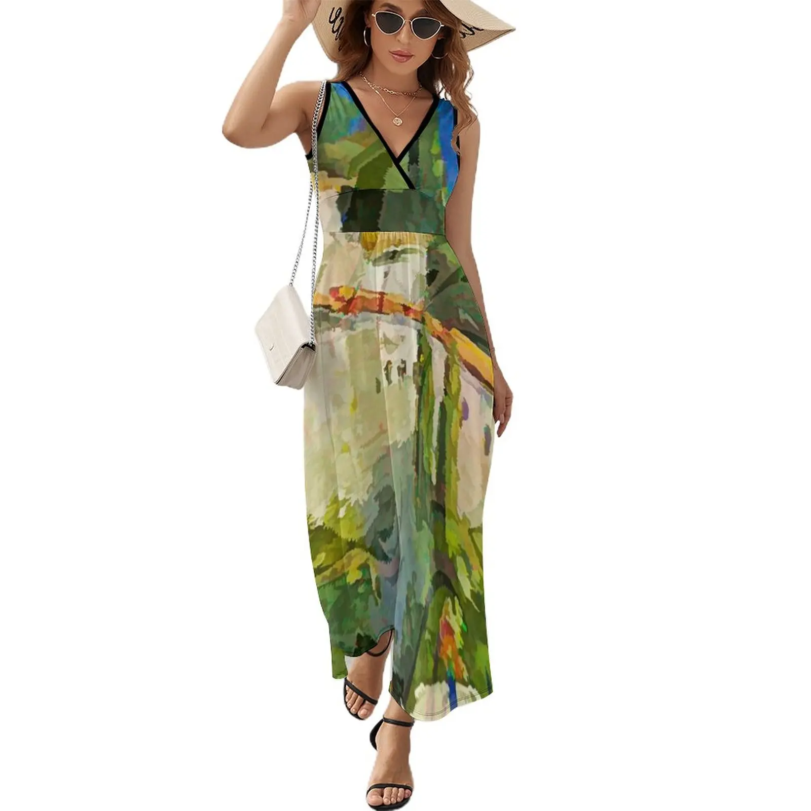 

Greek Islands Sleeveless Dress women dresses dresses for official occasions beach outfits for women