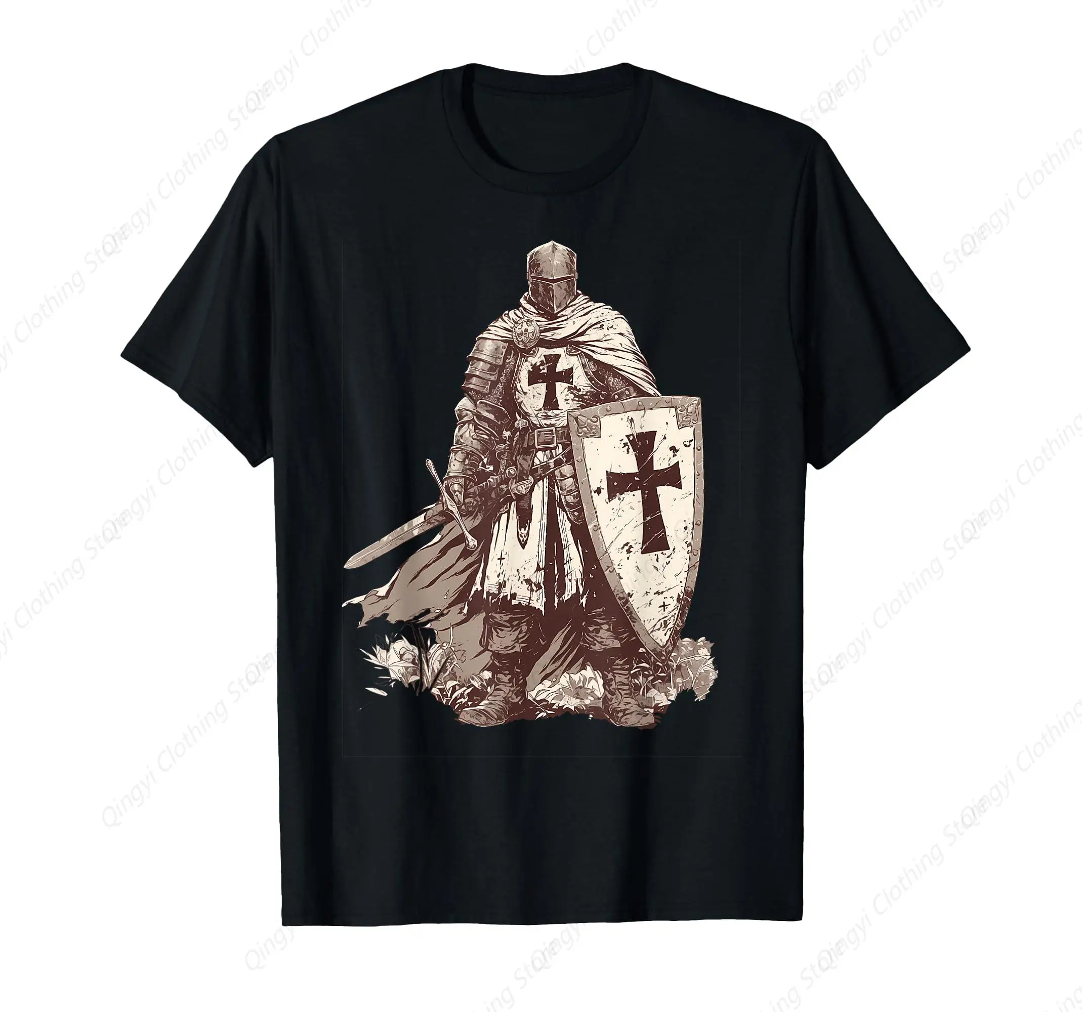 Hospitaller knight Medieval knight Templar knight T-Shirt