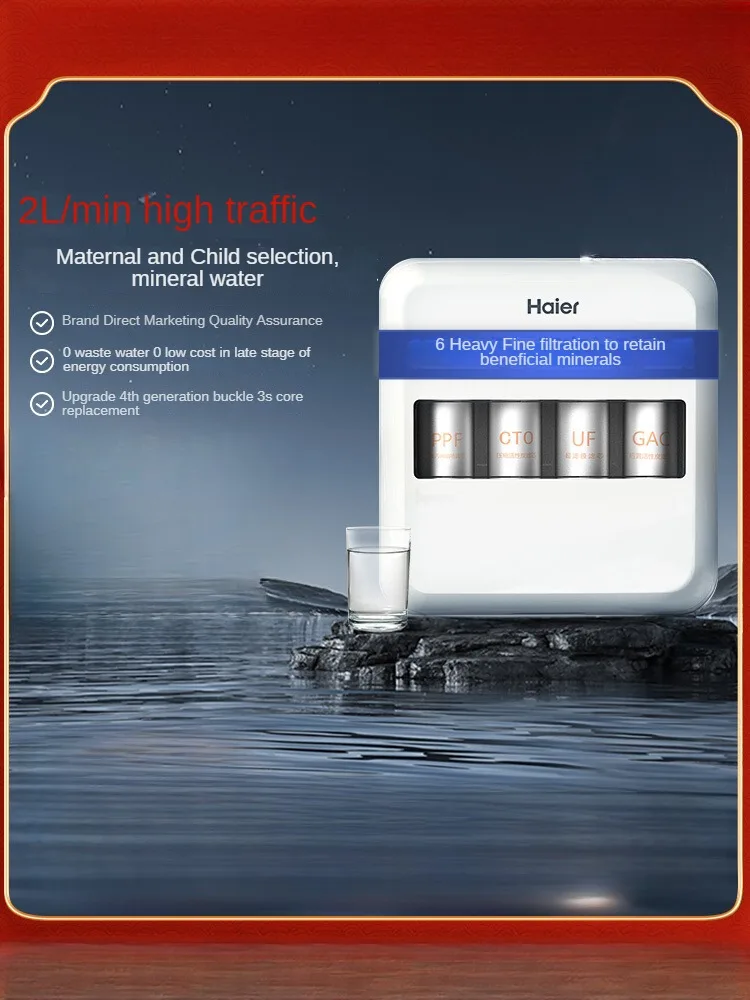 High Efficiency Water Purifier - Sterilize and Filter Tap Water for Mineral Rich Drinking Water