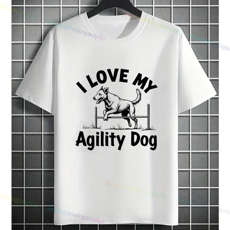 Funny Future Dog Trainer Graphic T-Shirt Short Sleeve 100% Cotton Casual Tshirt for Dogs Trainers, Agility Handlers, Pet