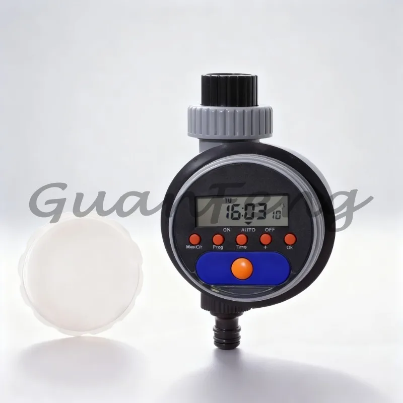 Intelligent Automatic Watering Timer Controller, Pin Type Garden Irrigation System with Ball Valve Control