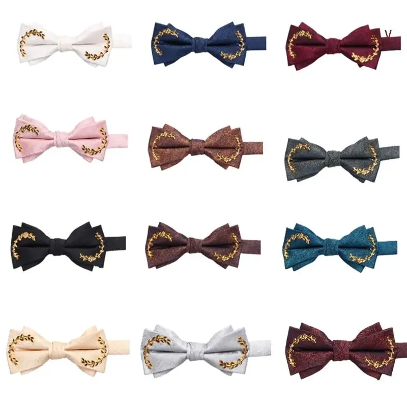 Pajarita caballero con orejas trigo perfecta para ocasiones formales y ropa negocios para hombres, accesorios para