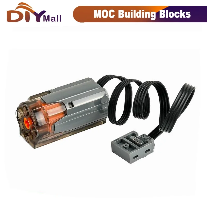 Bloques de construcción 7,4 V L Motor MOC tecnología maquinaria potencia Control remoto Motor para DIY coche camión acelerar