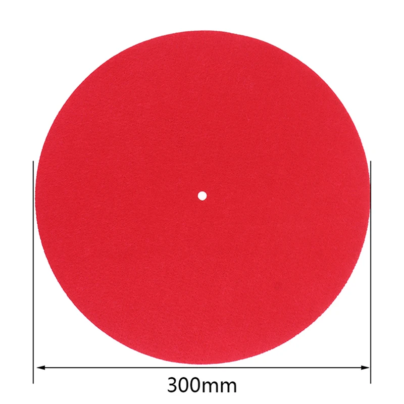 Turntable Mat 3mm Felt Platter Record Players Anti-Vibration Durable Anti-Static