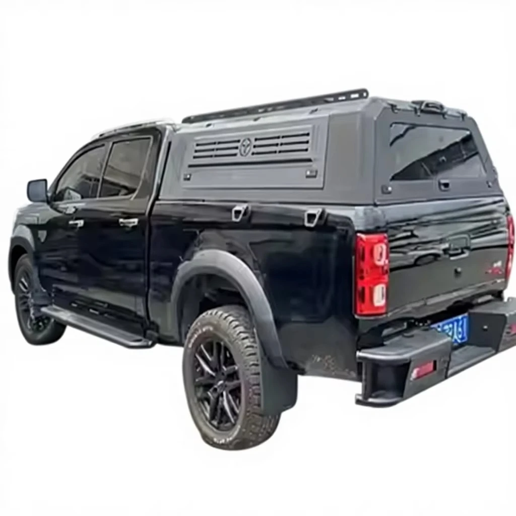 

Truck Camper Canopy Navara Hardtop Waterproof Aluminium Alloy/Manganese Steel Truck Canopy JAC T9
