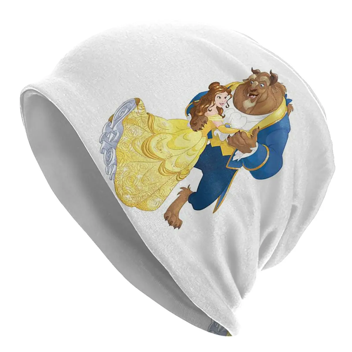 Beauty And The Beast Warm Knitted Cap Hip Hop Bonnet Hat Autumn Winter Outdoor Beanies Hats for Unisex Adult