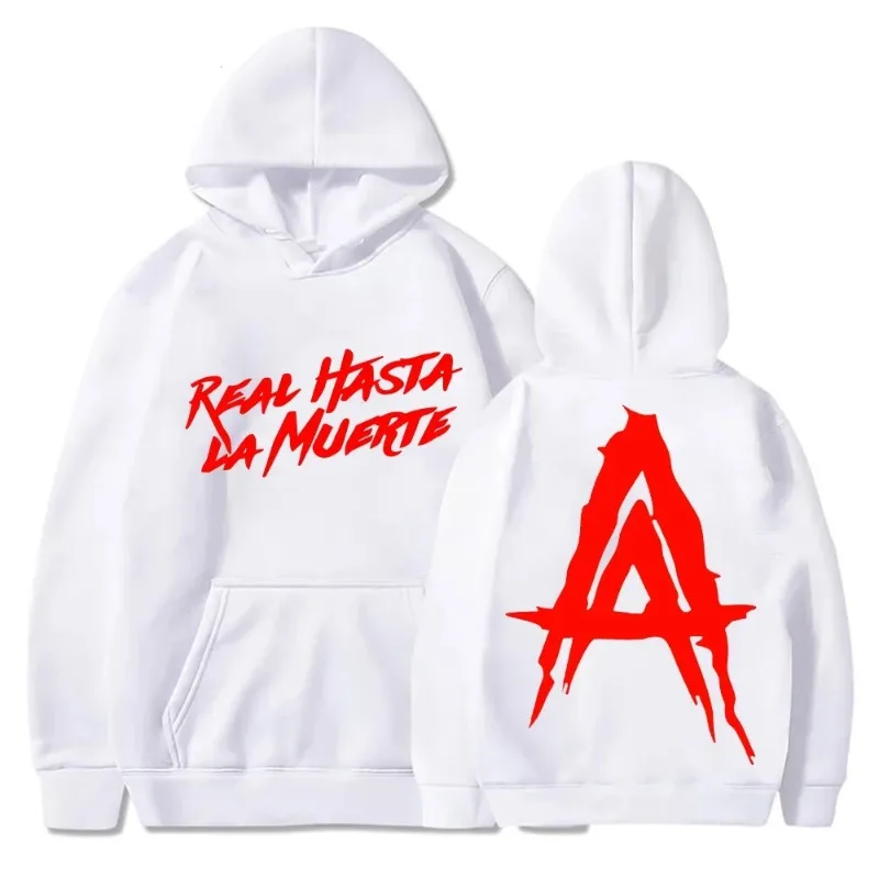 

Anuel AA Album Real Hasta La Muerte Men's Hip-hop Pullover Winter Jacket Long-sleeved Harajuku Hoodie