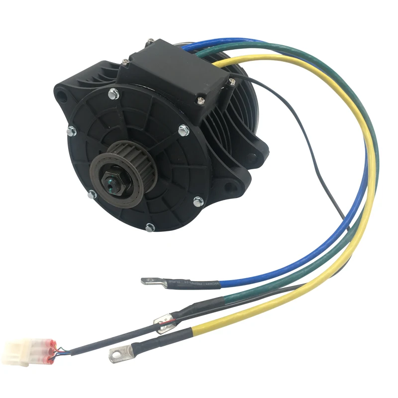 QS138-B 70H 3000W Mid-Train PMSM Motor With Votol EM-150s Controller DKD Speedometer For Electric Motorcycle