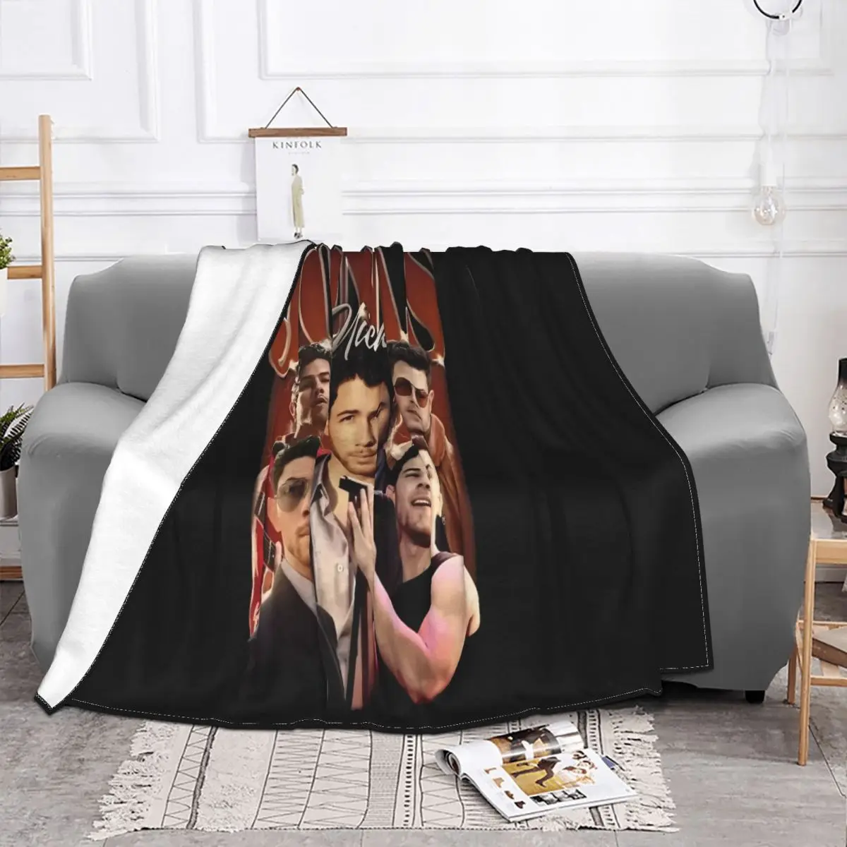 Nick Jonas Plush Bedroom Throw Blanket Blankets And Blankets Throw Blanket