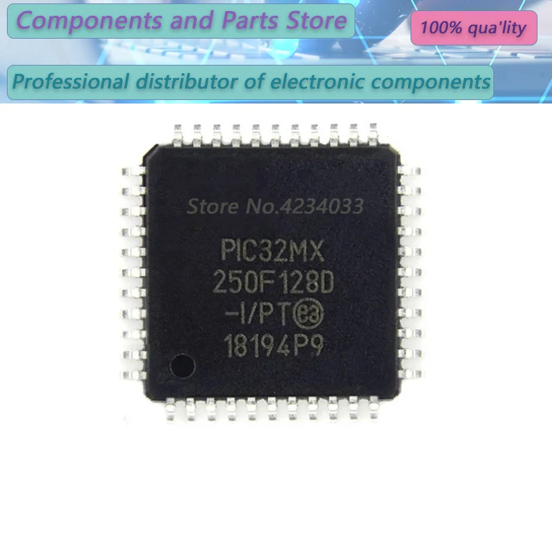 

1PCS PIC32MX150F128D-I PIC32MX230F064D-I PIC32MX250F128D-I QFP44 New original stock