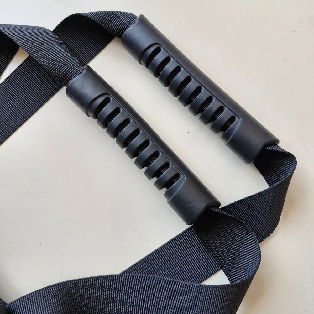 Upgraded Black Transfer Belt for Elderly and Disabled Patients Mobility Aid Waist Support Lifting Turning Device Patient Turning