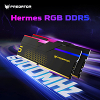 ACER PREDATOR Hermes RGB DDR5 RAM Memory 48GB(2x24GB) 6000MHz, CL28, Gaming Computer Memory Compatible with XMP 3.0/AMD EXPO