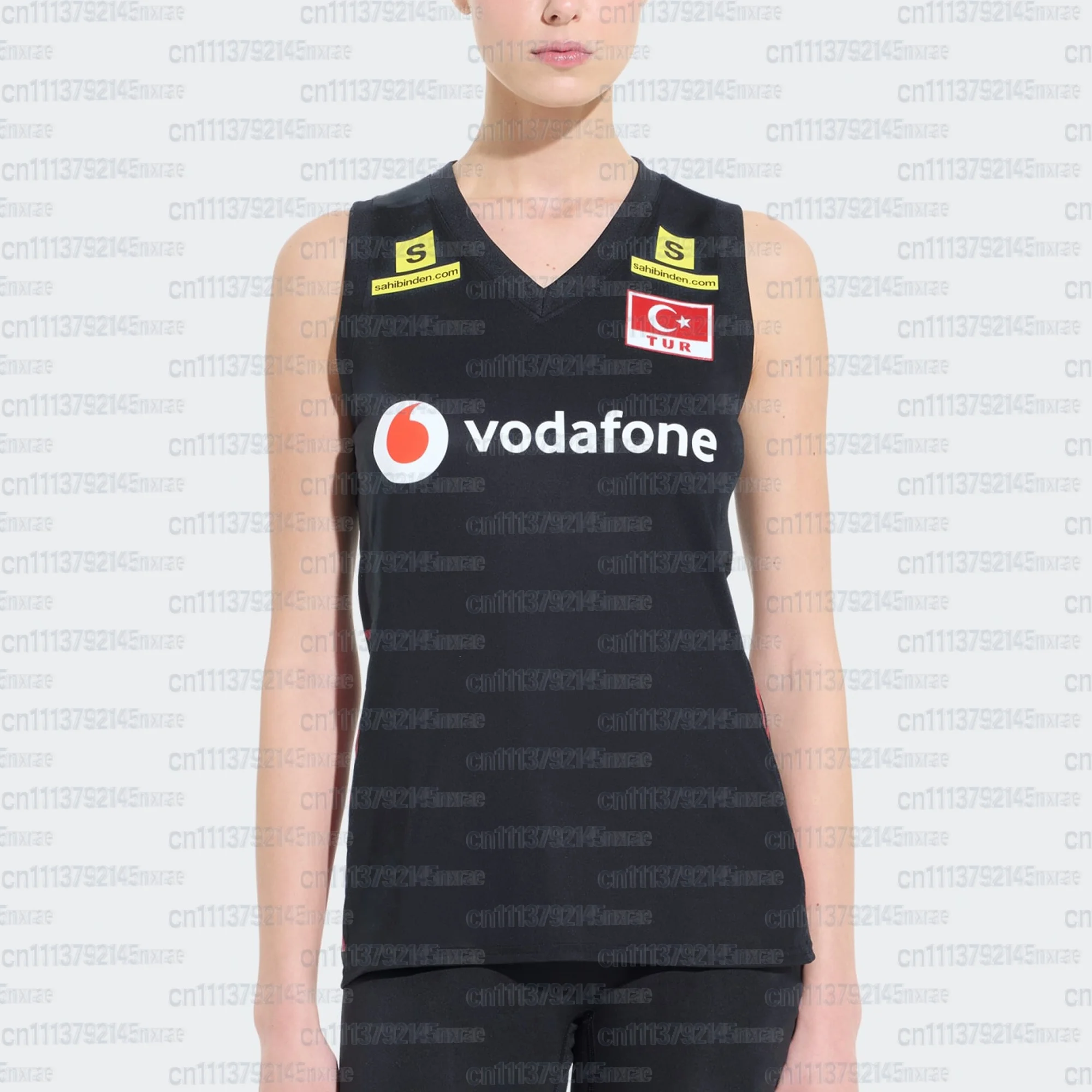 2026 Neues Türkei Volleyball Ärmelloses Trikot V-Ausschnitt Schnelltrocknende Sportweste Volleyball-Fan Trainingsweste Familien-Matching