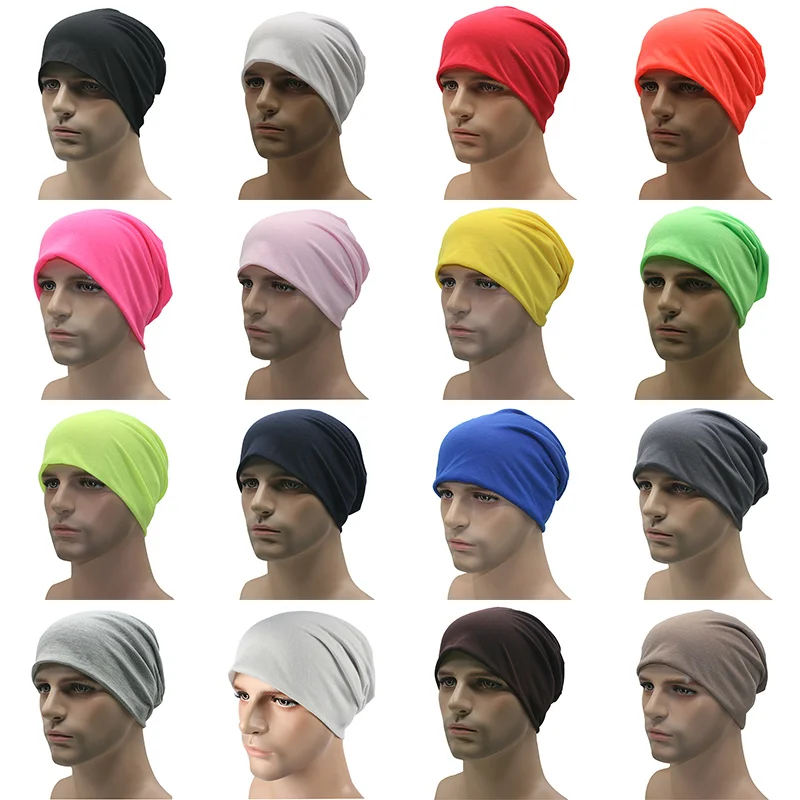 2020 Autumn Polyester Beanie Men\'s Hat for Women Beany Female Cotton Hats Breathable Hip Hop Beanies Sick Bonnet Balaclava CZX8