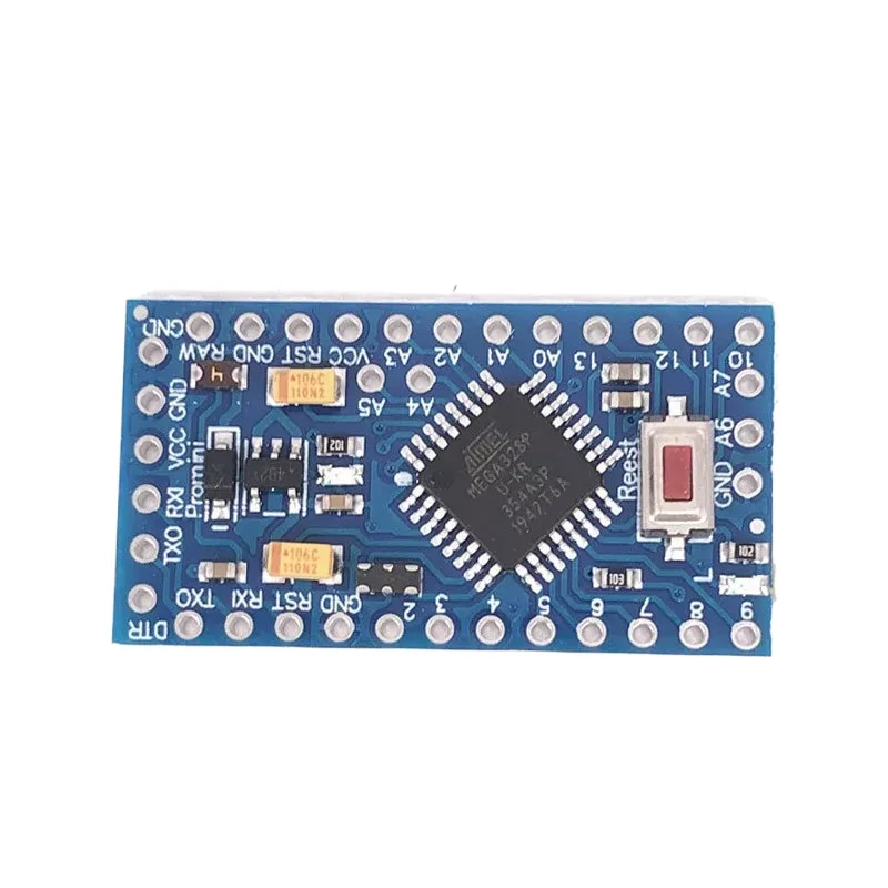 1-10 stücke pro mini 328 atmega328 modul entwicklungs karte 5v 16mhz atmega328 atmega328p atmega328 entwicklungs board für arduino