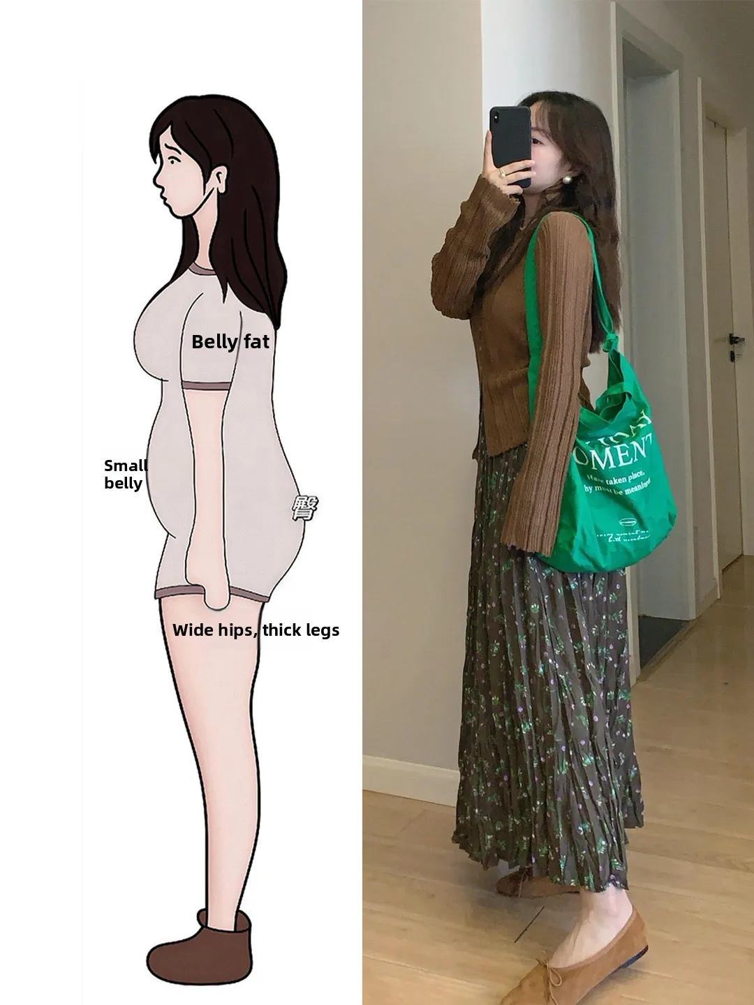 

Spring Floral Print Women's Dr Set Beautiful Age-Defng Korean Sle plus Size Faionable Two-Piece Ensemble