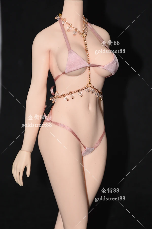 1/6 Scale female dolls sexy bikini Chest chain fit 12'' TBLeague JIAOU DOLL action figure body model