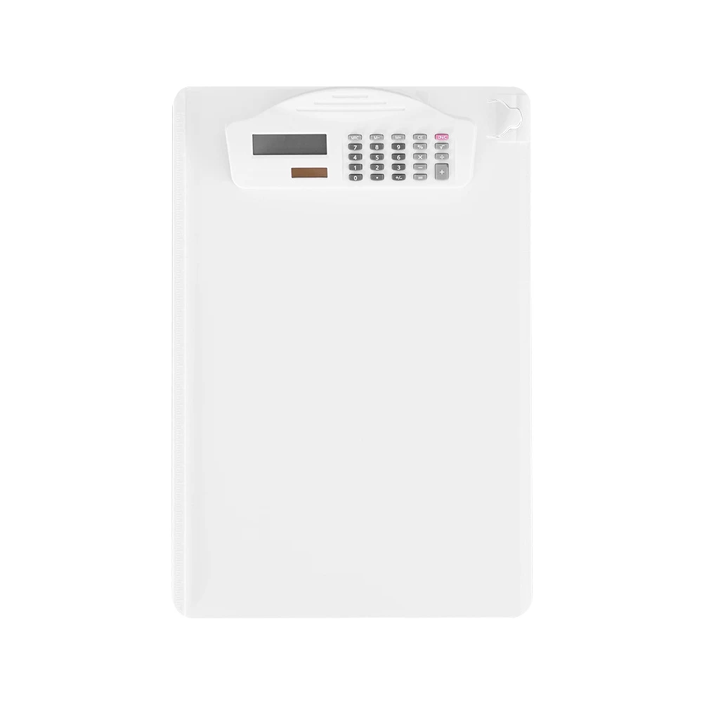 

Clipboard File Folder A4 Plastic Writing Board Sturdy Clip Lightweight Safe Rounded Edges Office School Document Holder