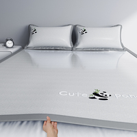 Summer Cooling Mat Set 2/3pcs Soft Silky Skin-Friendly Breathable with Mat And Pillowcase Integrated Design for Comfort