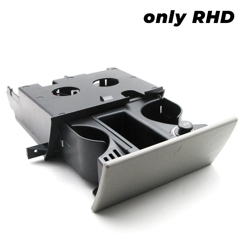 Ashtray Cup Coin Holder Grey Rhd For Vw T5 Transporter 7H285860130T 7H2858601 30T